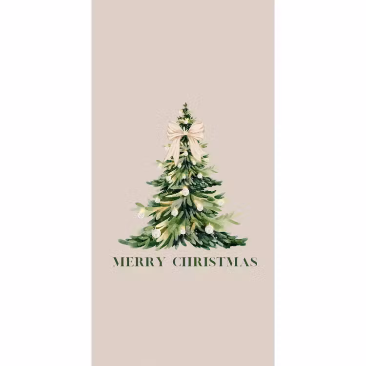 Tapete - Weihnachten – Weihnachtsbaum – Text — 2