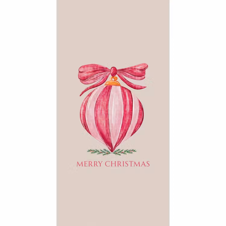 Tapete - Weihnachten – Weihnachtskugel – Text — 2