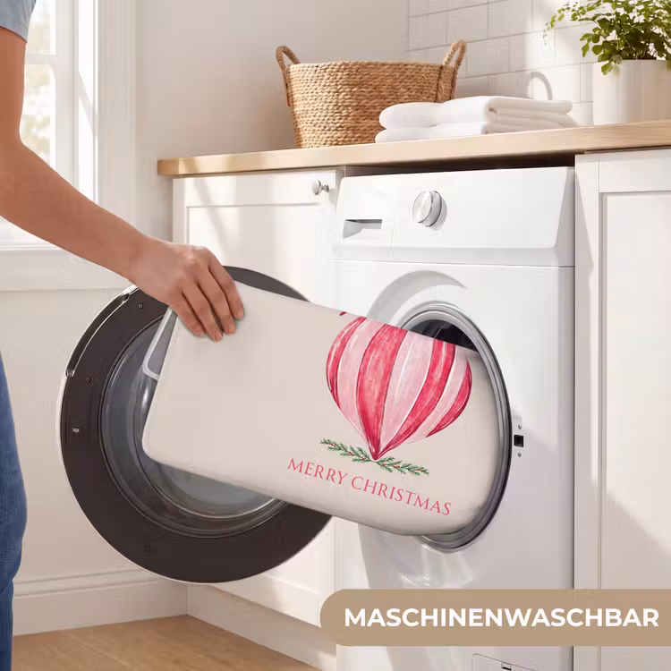 Badematte - Weihnachten – Weihnachtskugel – Text — 7