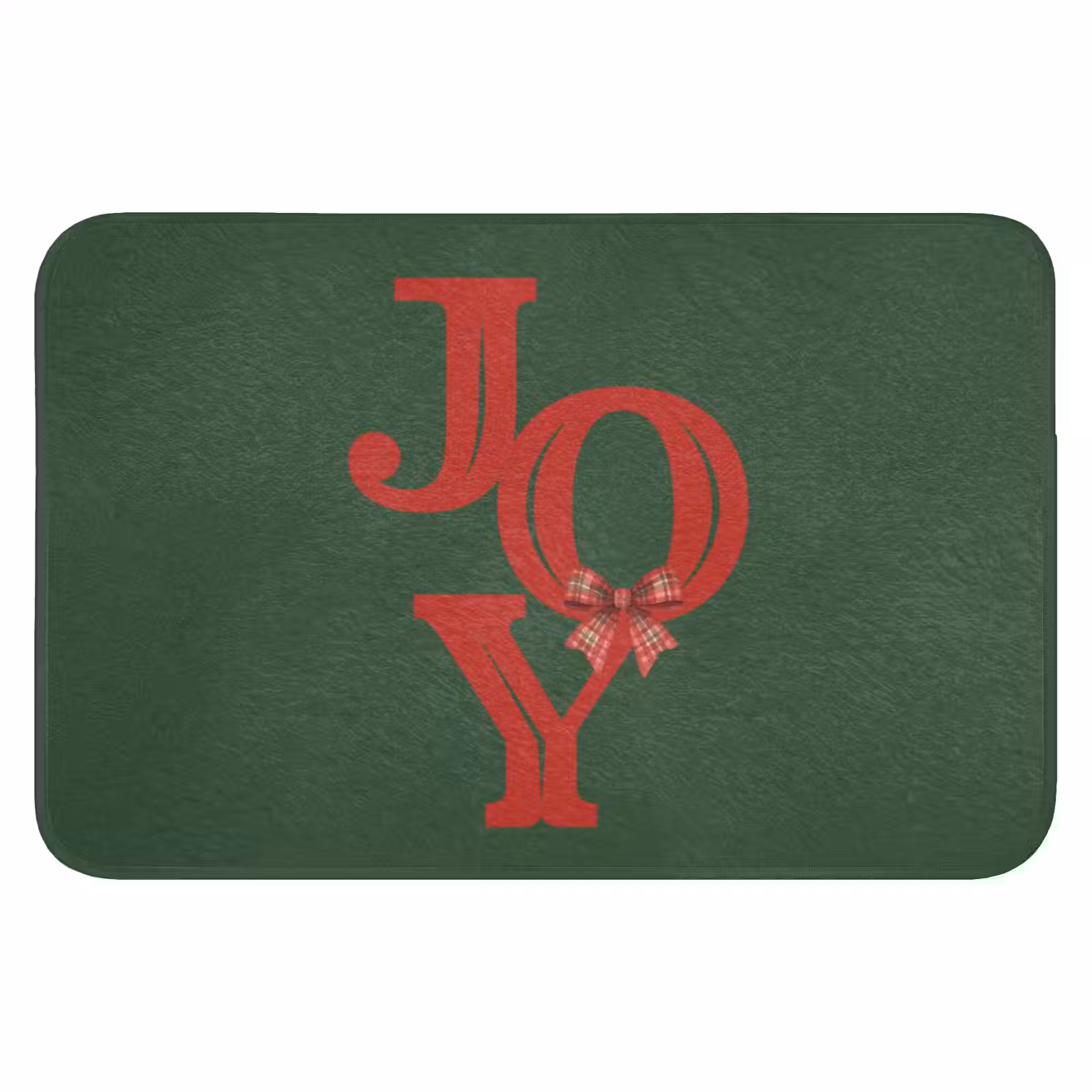 Badematte - Text – Weihnachten – Rot — 1