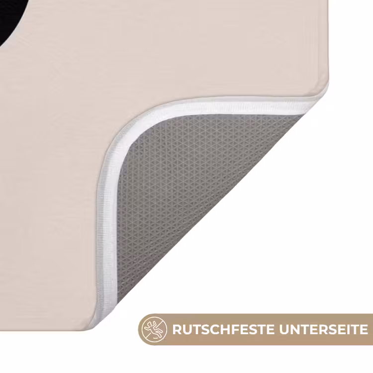 Badematte - Joy – Animation – Schwarz – Weihnachten — 3