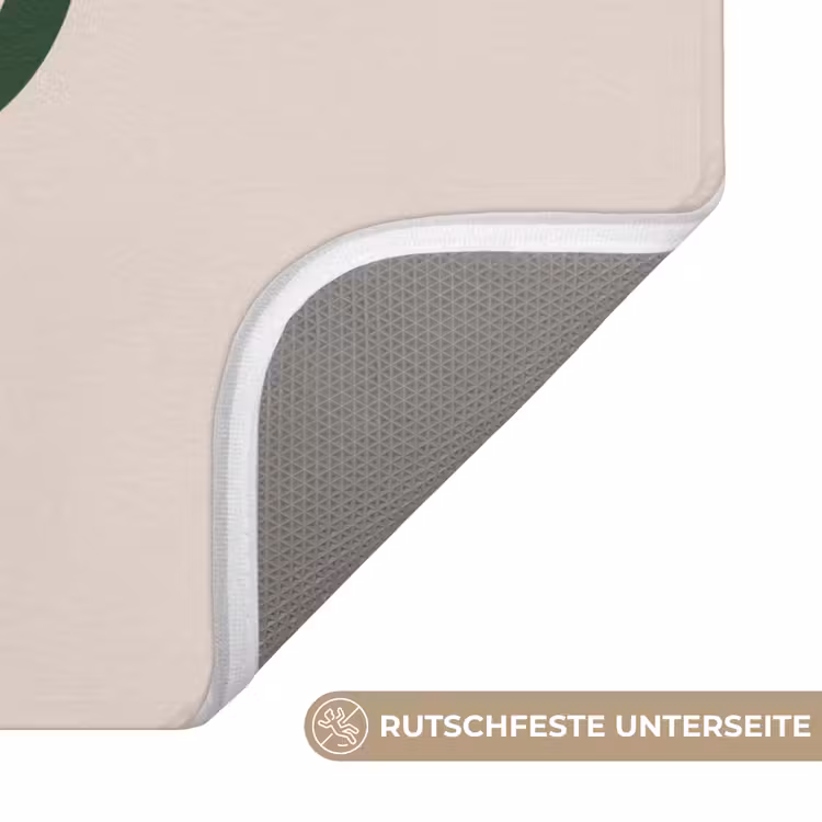 Badematte - Text – Weihnachten – Grün — 2