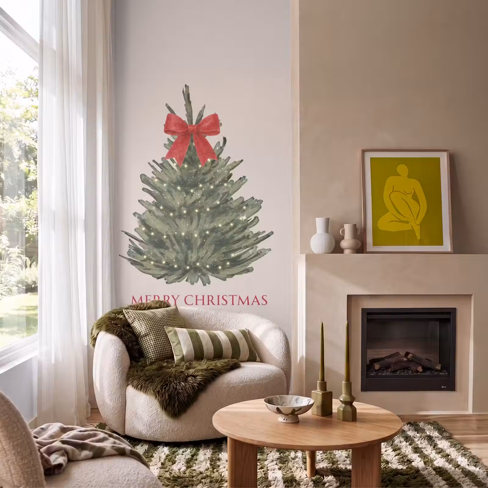 Tapete - Text – Weihnachten – Weihnachtsbaum — 1