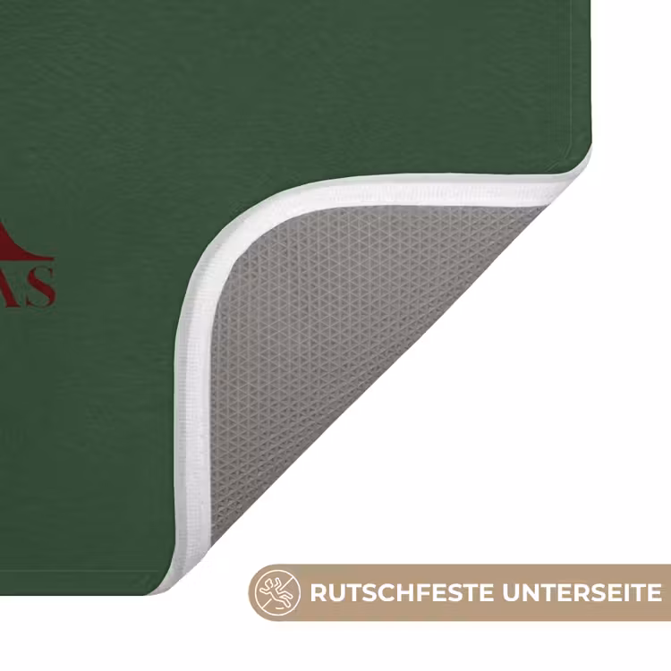 Badematte - Merry – Text – Grün – Weihnachten — 3