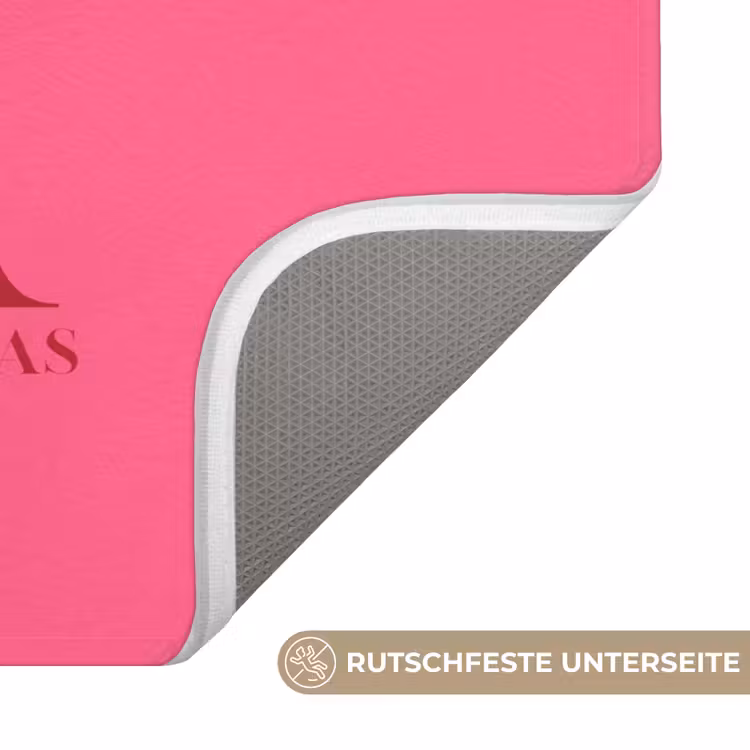 Badematte - Merry – Text – Weihnachten – Rosa — 3