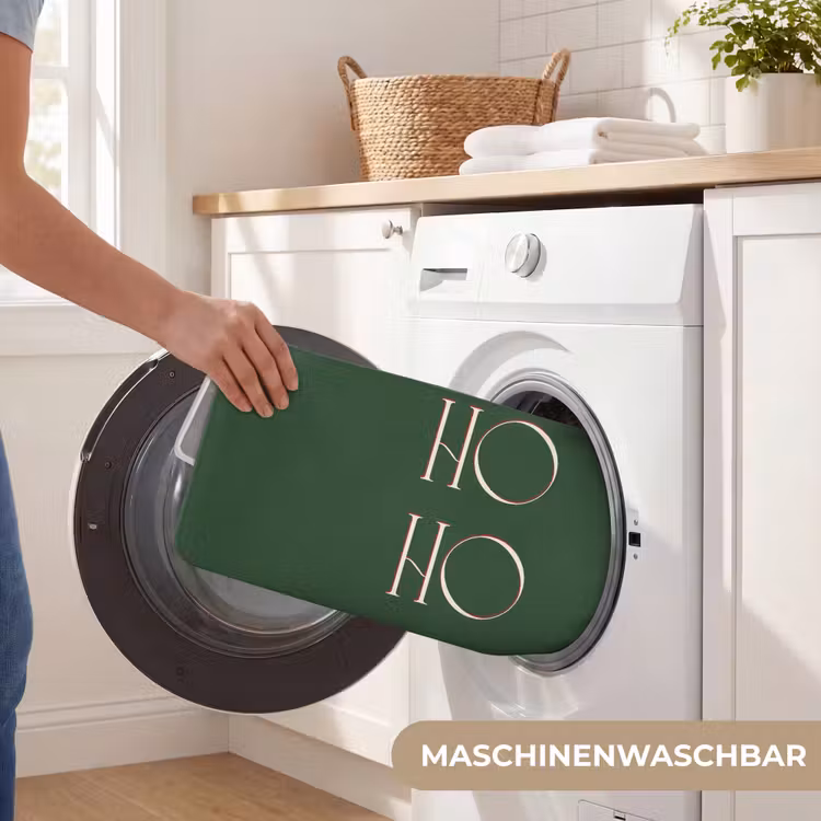 Badematte - Text – Weihnachten – Modern – Grün — 7