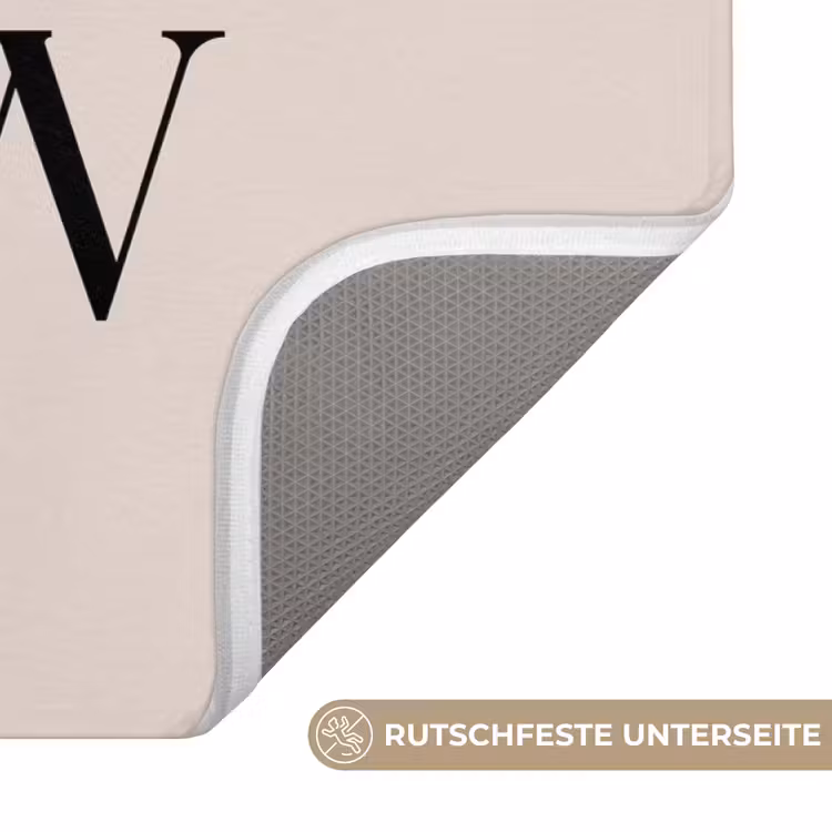 Badematte - Text – Weihnachten – Schnee — 3