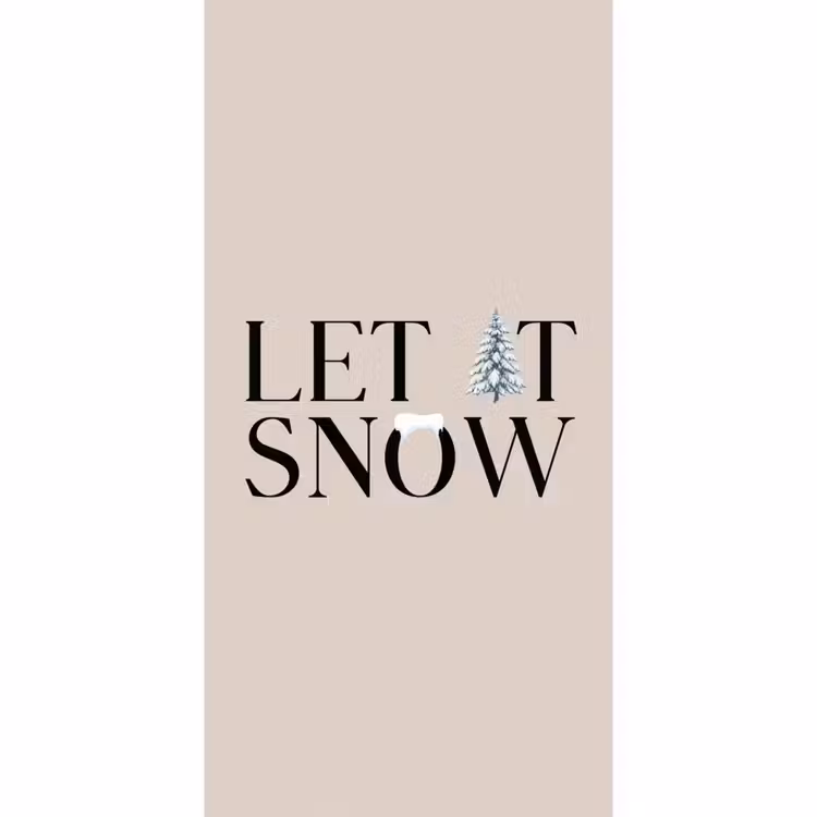 Tapete - Text – Weihnachten – Schnee — 2