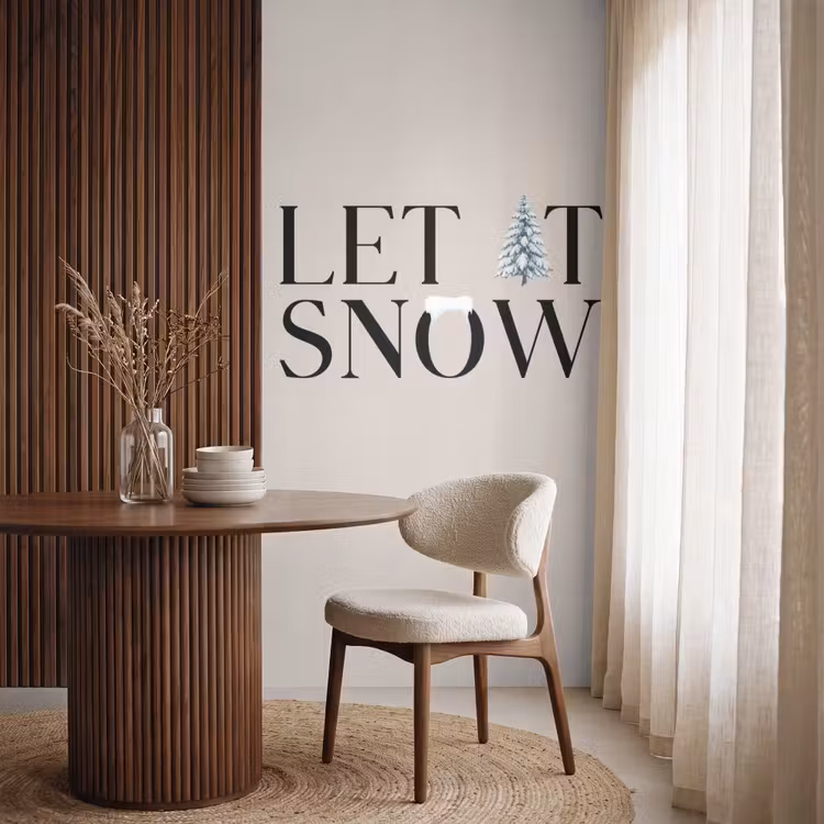 Tapete - Text – Weihnachten – Schnee — 4
