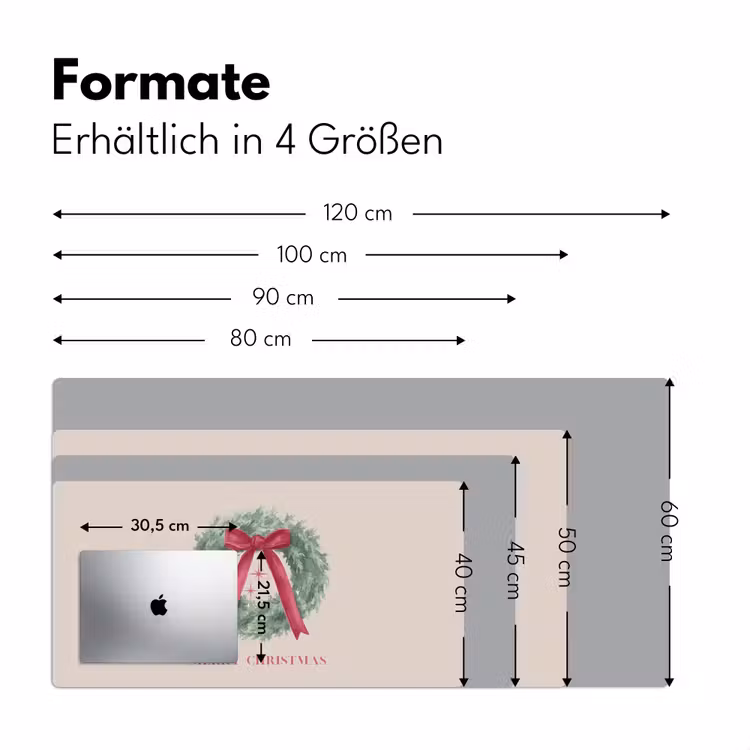 Schreibtischunterlage - Winter – Weihnachten – Text — 5
