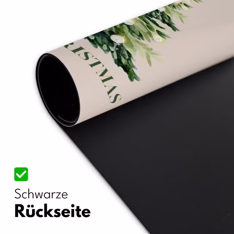 Schreibtischunterlage - Weihnachten – Weihnachtsbaum – Text — 2