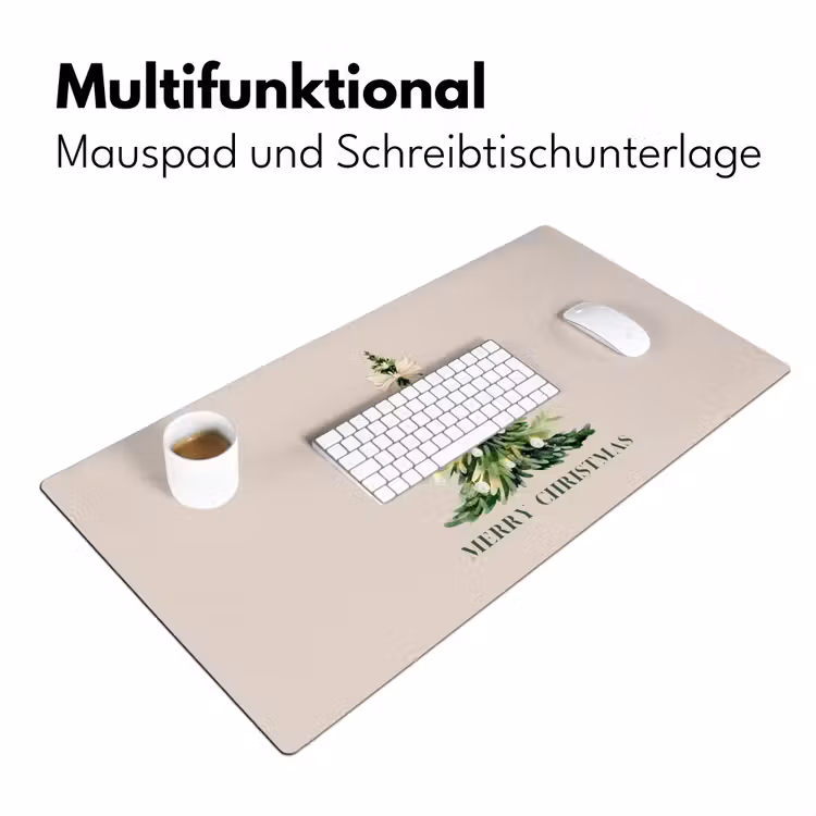 Schreibtischunterlage - Weihnachten – Weihnachtsbaum – Text — 4