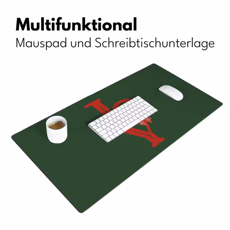 Schreibtischunterlage - Text – Weihnachten – Rot — 4