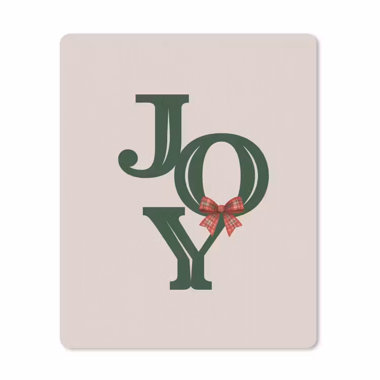 Mauspad - Text – Weihnachten – Grün — 1