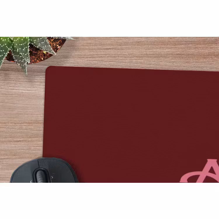Mauspad - Text – Weihnachten – Rot – Rosa — 5