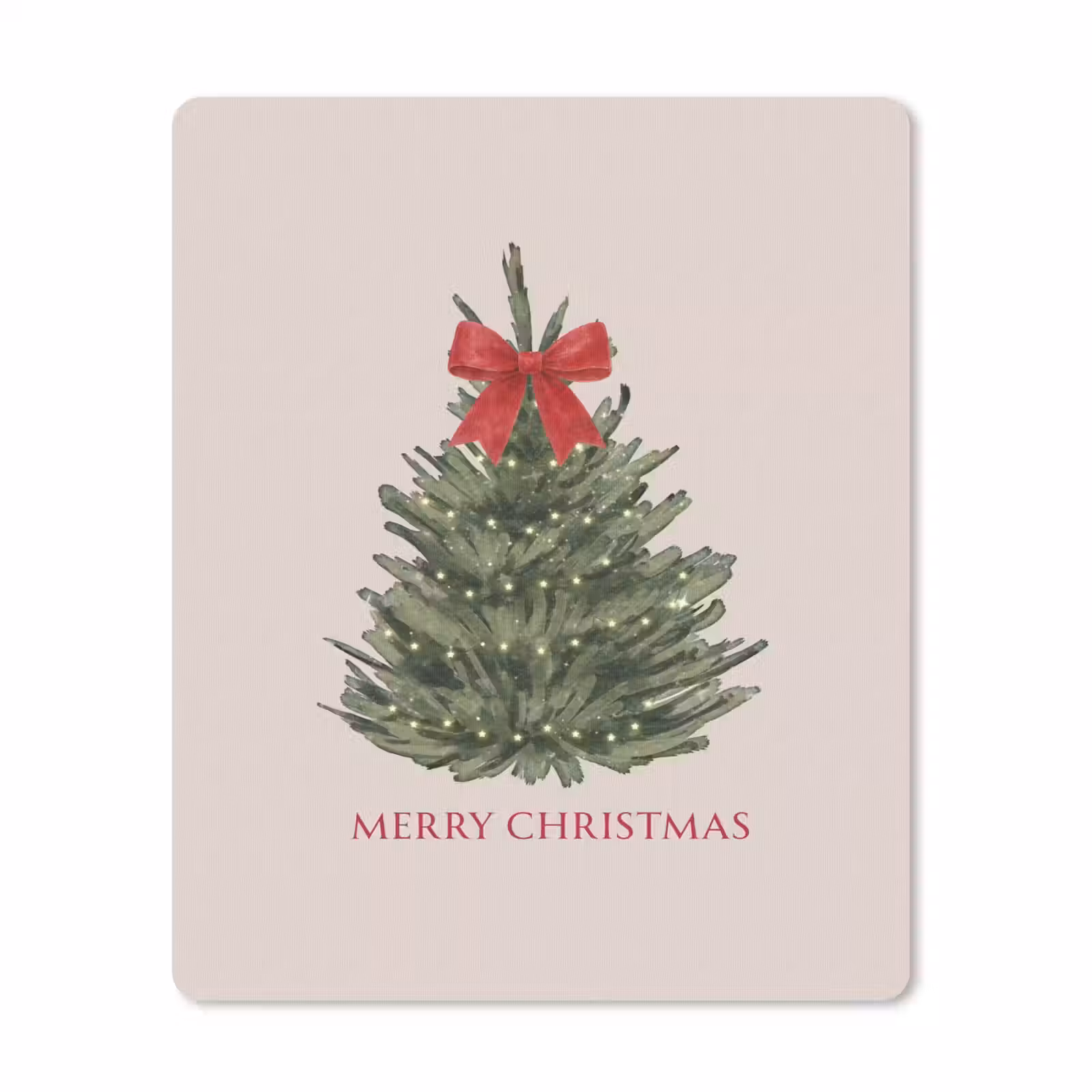 Mauspad - Text – Weihnachten – Weihnachtsbaum — 1