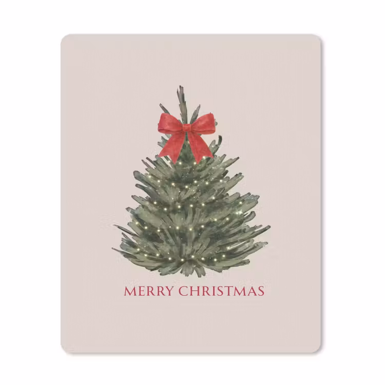 Mauspad - Text – Weihnachten – Weihnachtsbaum — 1