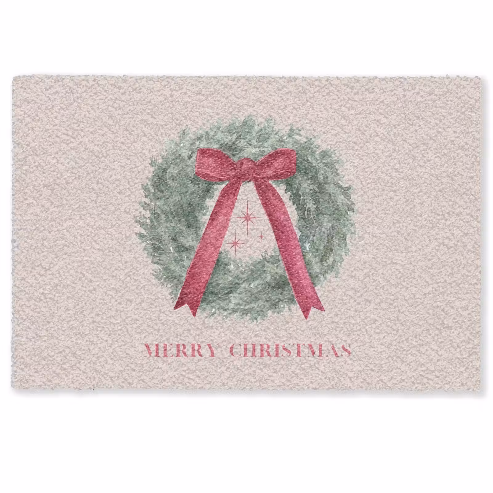 Fußmatte - Winter – Weihnachten – Text — 1
