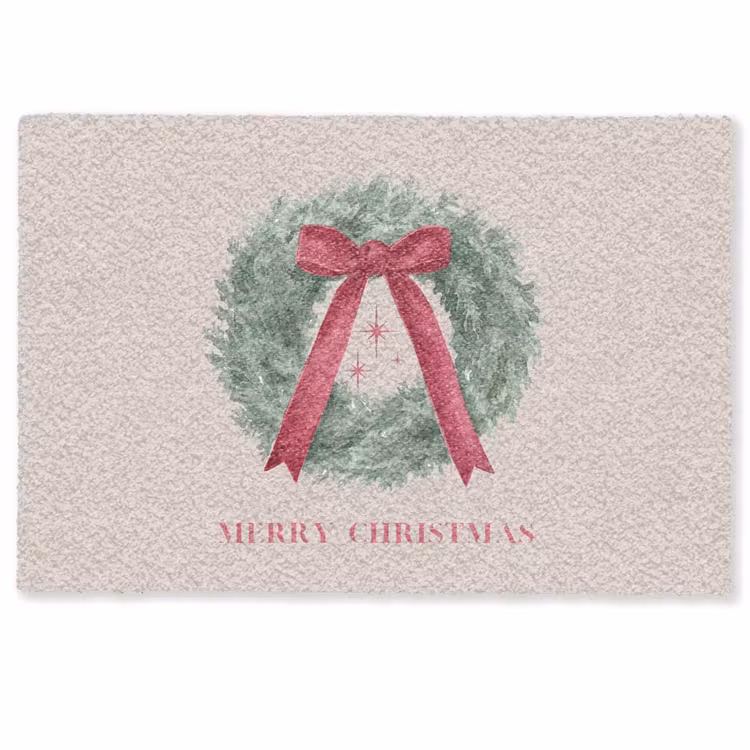 Fußmatte - Winter – Weihnachten – Text — 1
