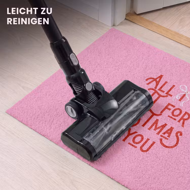 Fußmatte - Text – Weihnachten – Rosa – Rot — 9