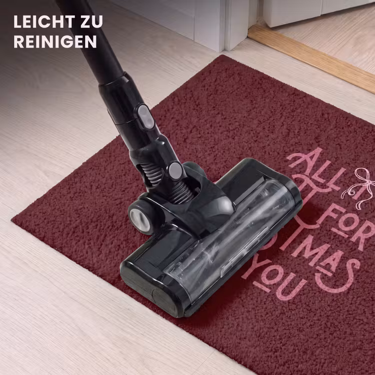 Fußmatte - Text – Weihnachten – Rot – Rosa — 9