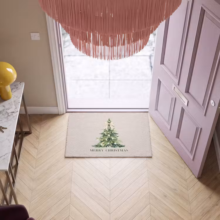 Fußmatte - Weihnachten – Weihnachtsbaum – Text — 4