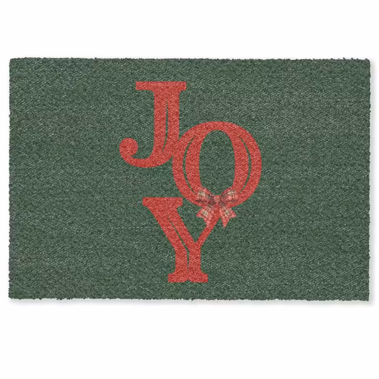 Fußmatte - Text – Weihnachten – Rot — 1