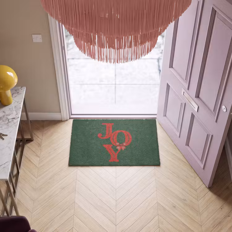 Fußmatte - Text – Weihnachten – Rot — 4