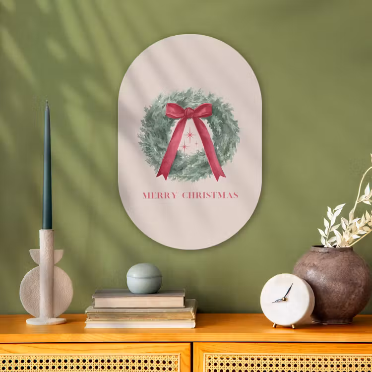 Forexbild Oval - Winter – Weihnachten – Text — 3