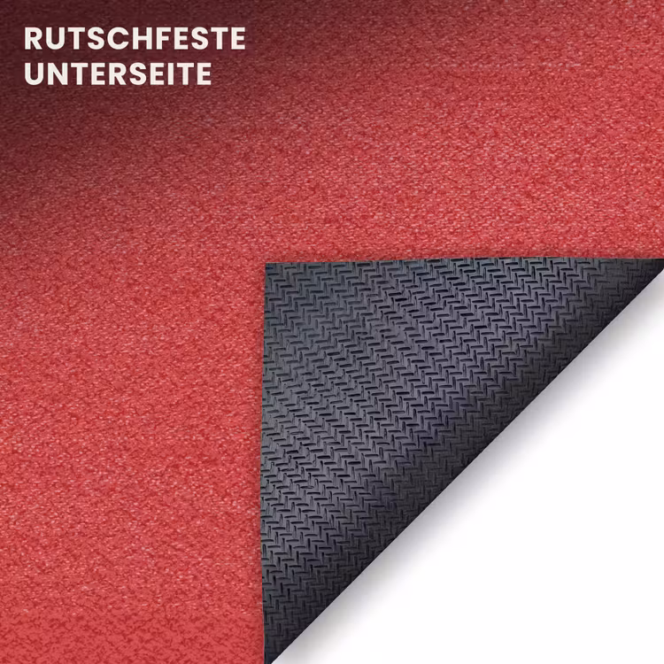 Fußmatte - Weihnachten – Text – Illustration – Rot — 6