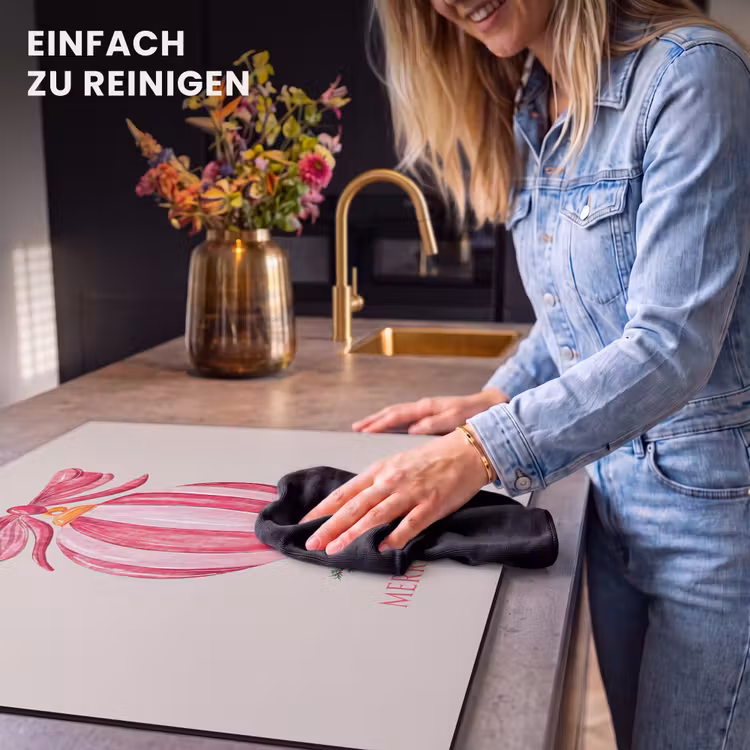 Herdabdeckplatte - Weihnachten – Weihnachtskugel – Text — 6