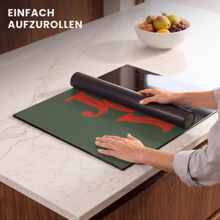 Herdabdeckplatte - Text – Weihnachten – Rot — 7