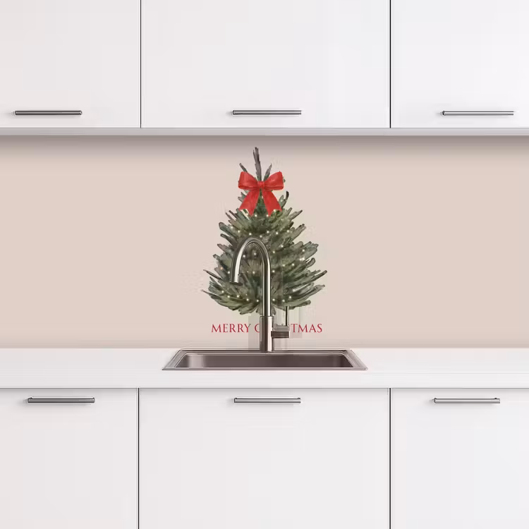 Küchenrückwand - Text – Weihnachten – Weihnachtsbaum — 4