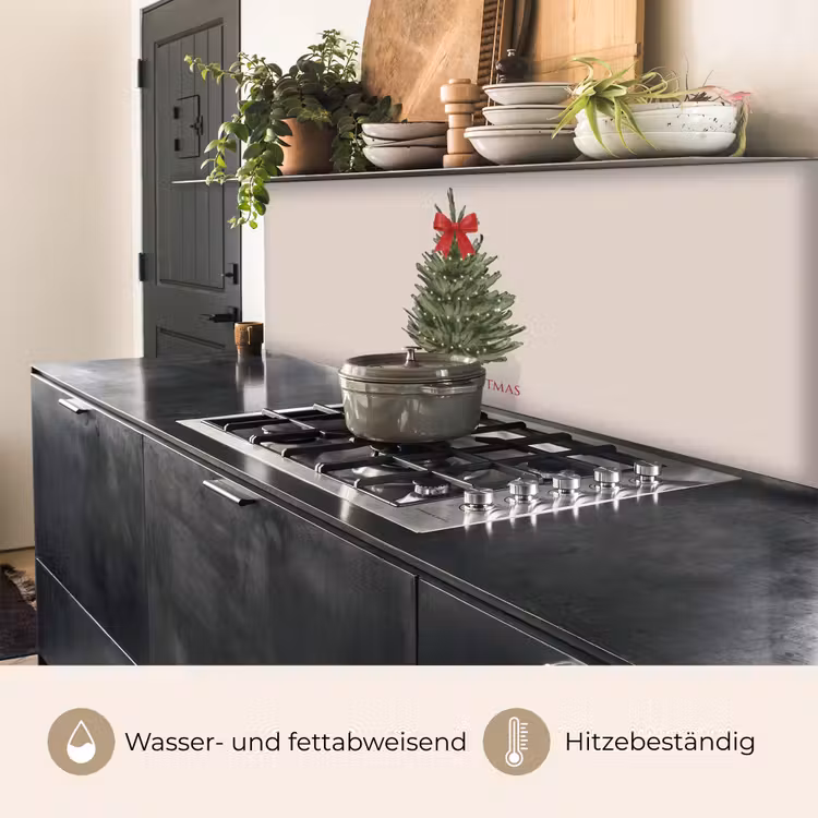 Küchenrückwand - Text – Weihnachten – Weihnachtsbaum — 5