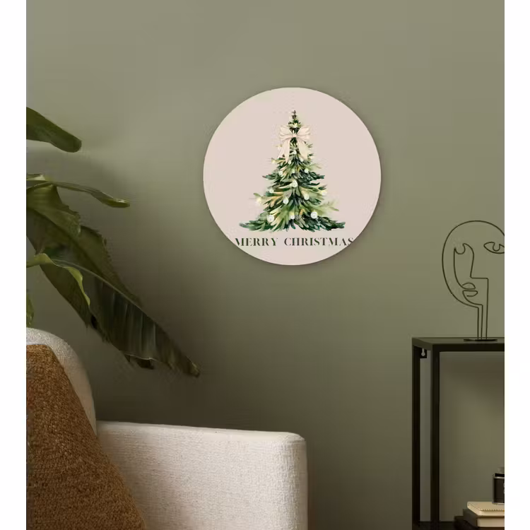 Forexbild Rund - Weihnachten – Weihnachtsbaum – Text — 3