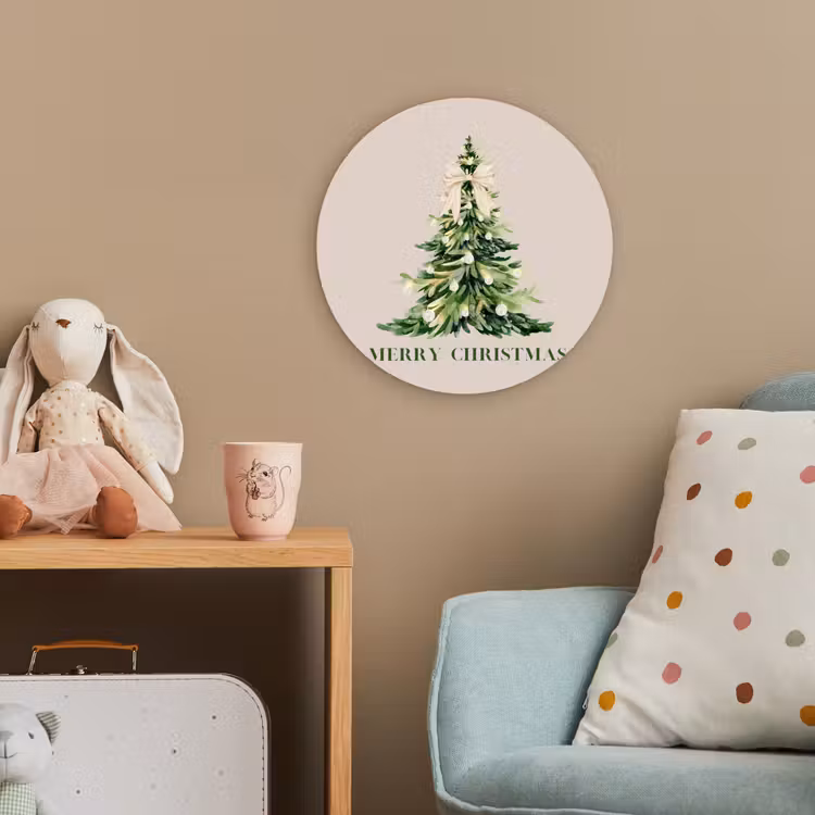 Forexbild Rund - Weihnachten – Weihnachtsbaum – Text — 5