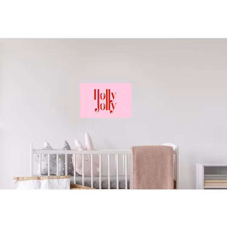 Wandtattoo – Weihnachten – Text – Rot – Rosa — 5