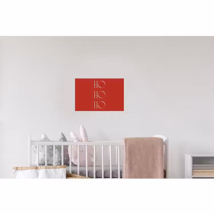 Wandtattoo – Text – Weihnachten – Modern – Rot — 5