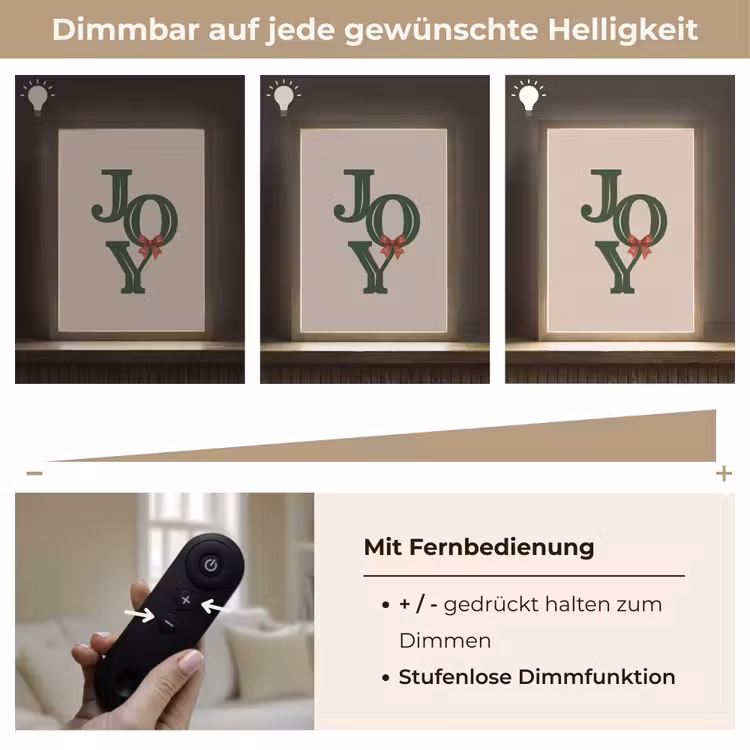 Nachtlicht Kinder - Text – Weihnachten – Grün — 7