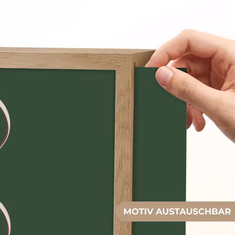 Nachtlicht Kinder - Text – Weihnachten – Modern – Grün — 5