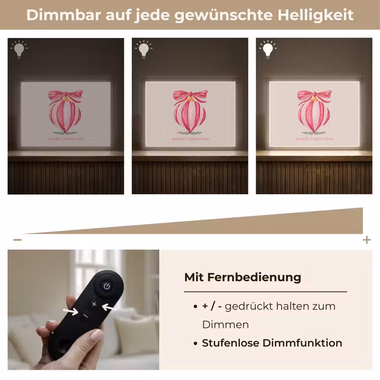 Nachtlicht Kinder - Weihnachten – Weihnachtskugel – Text — 7