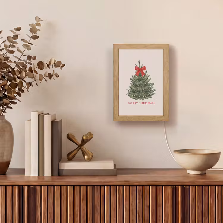 Personalisierte Lightbox - Text – Weihnachten – Weihnachtsbaum — 4