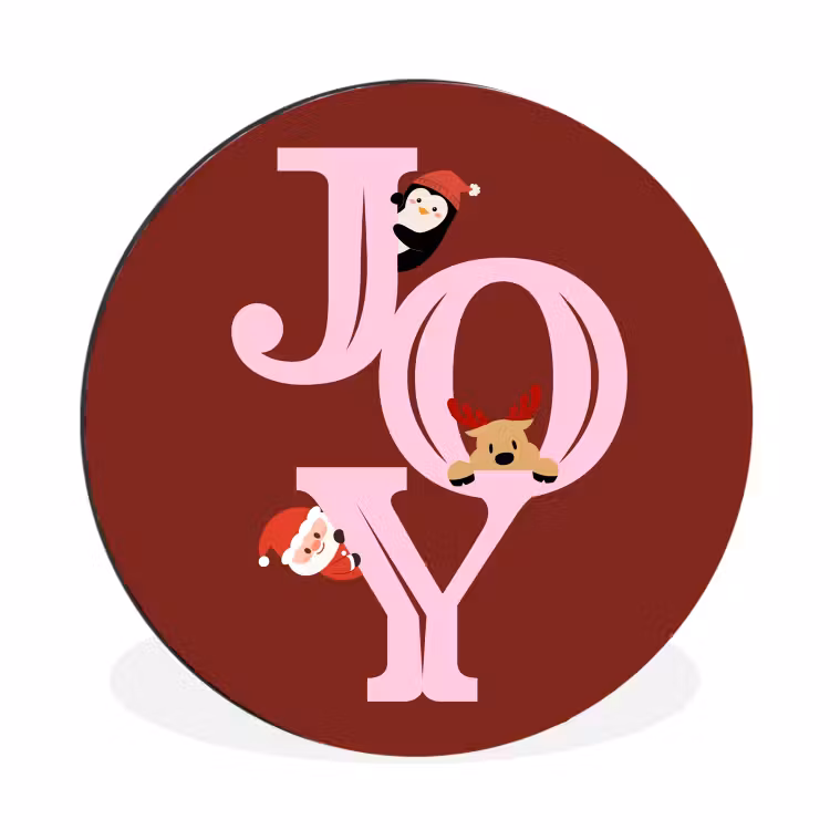 Freude – Weihnachten – Animation – Rot – Rosa — 1