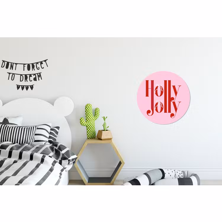 Weihnachten – Text – Rot – Rosa — 4