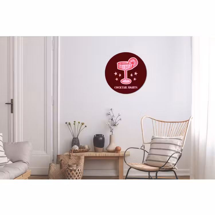 Cocktail – Weihnachten – Burgunderrot – Rosa — 2