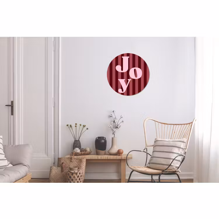 Joy – Weihnachten – Text – Rosa — 2