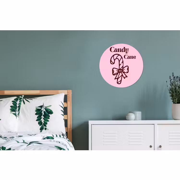 Weihnachten – Süßigkeiten – Text – Braun – Rosa — 5