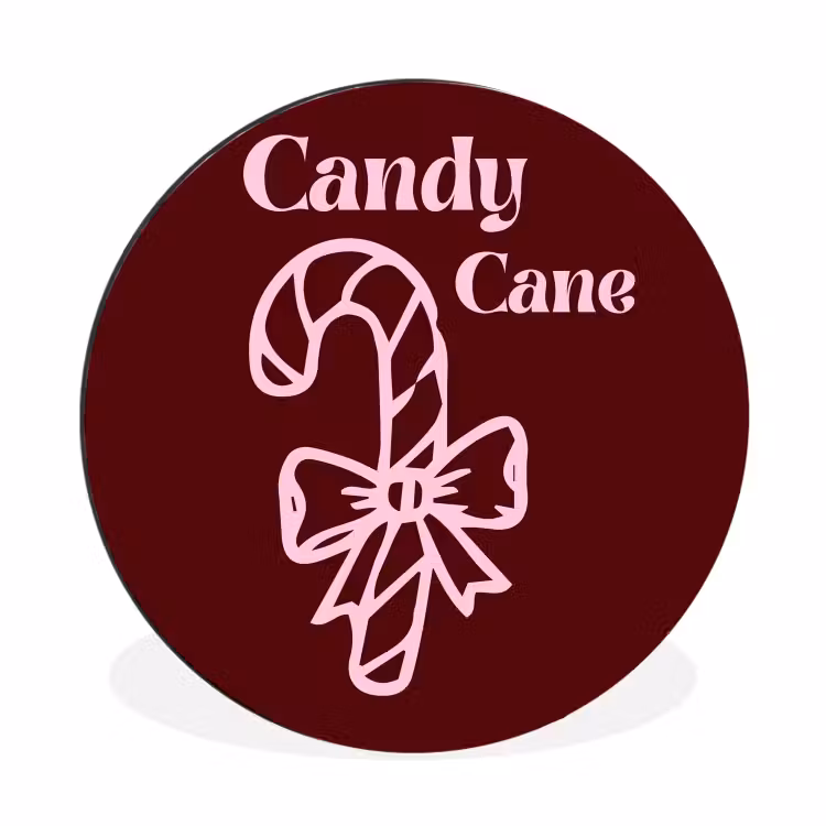 Weihnachten – Süßigkeiten – Text – Rosa — 1