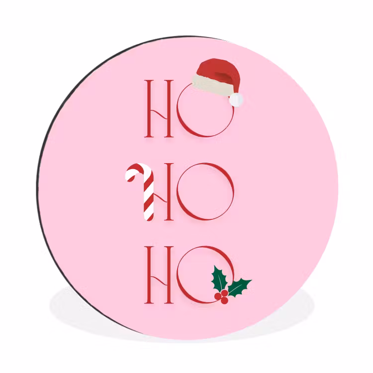 Weihnachten – Text – Rosa – Illustration — 1