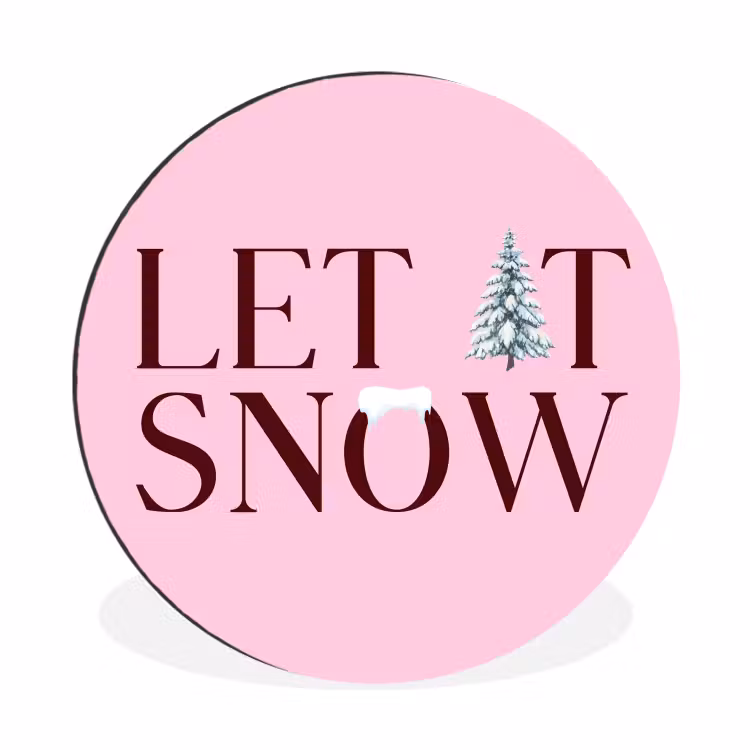 Weihnachten – Text – Schnee – Rosa — 1